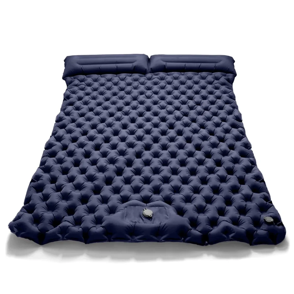 Extra Wide Double Inflatable Camping Mattress – Ultralight Sleeping Pad ...
