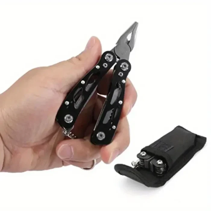 Folding Multi-tool Pocket Knife Pliers Mini Portable Fold Outdoor Hunting Survival Rescue Tactical Multipurpose Repair Tool