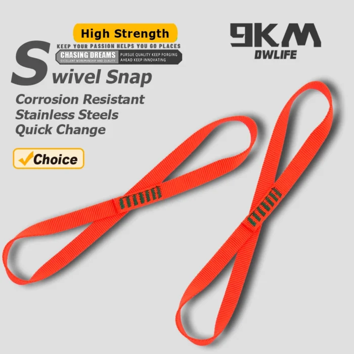 22kN Nylon Climbing Anchor Sling Webbing for Mountaineering